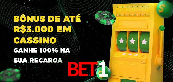 Bet1 melhor bônus de depósito